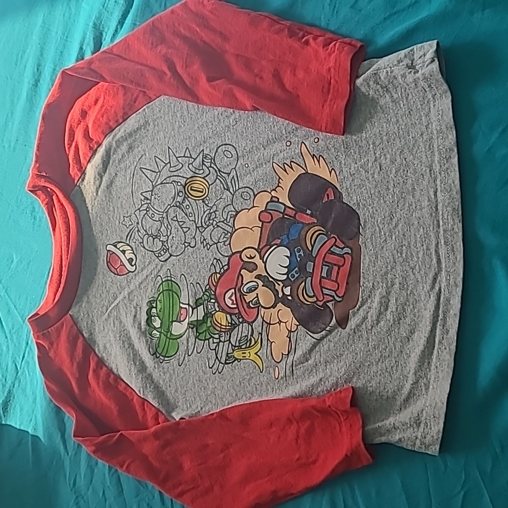 Mario Kart Long Sleeve Tshirt